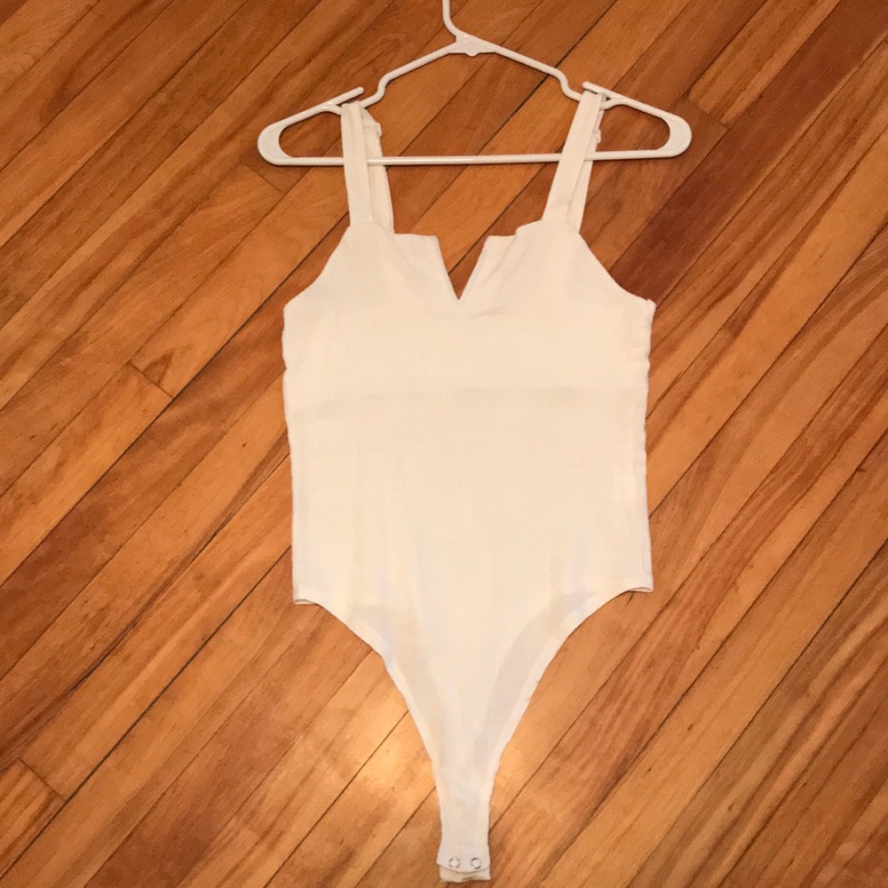 Cute white bodysuit